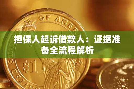 济南担保人起诉借款人：证据准备全流程解析