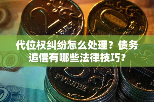 济南代位权纠纷怎么处理？债务追偿有哪些法律技巧？