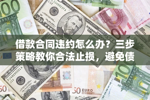 济南借款合同违约怎么办？三步策略教你合法止损，避免债务危机升级