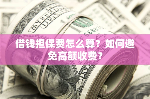 济南借钱担保费怎么算？如何避免高额收费？